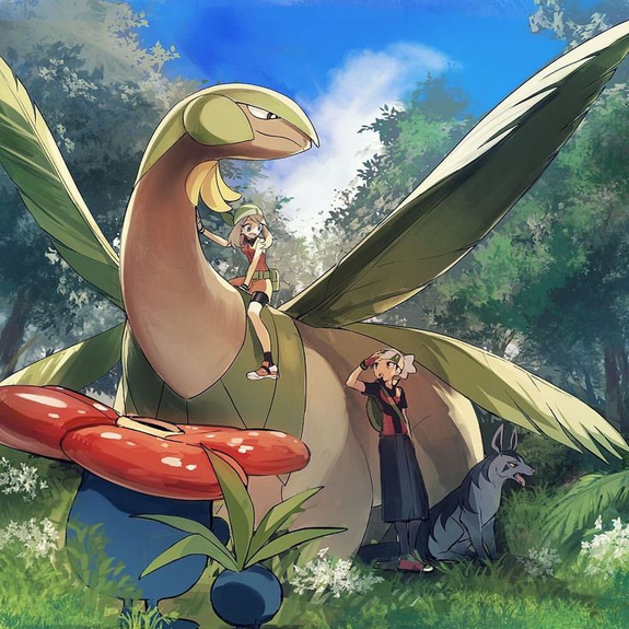 Tropius art